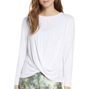 Terez Twist Front Long-sleeve T-shirt